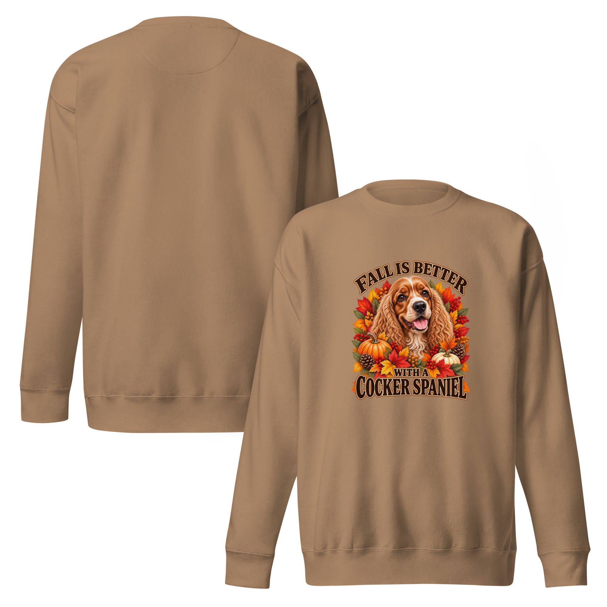 Cocker Spaniel Autumn Sweatshirt | Better With A Paw™